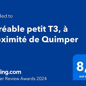 Agreable Petit T3, A Proximite De Quimper Appartamento